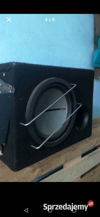 Skrzynia basowa magnat Clarion Pioneer radio Kalisz sprzedam