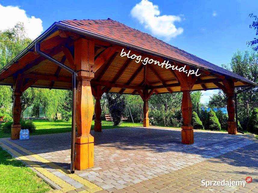 gontbud wiata altana carport drewniane gonty lubelskie