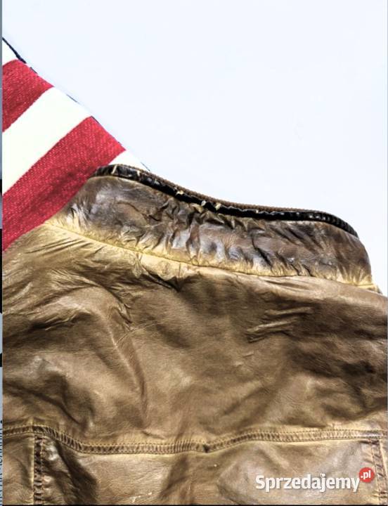 Niepowtarzalna Kurtka Skórzana Vintage Fur Swag Kurtki i płaszcze śląskie