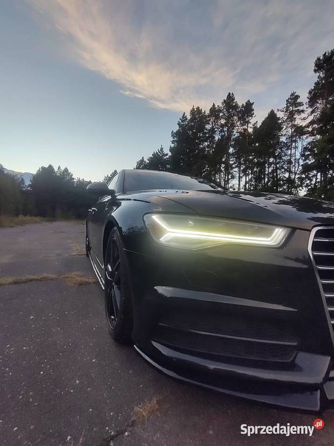 Audi A6 C7 SLineFull led Maxton automatyczna zachodniopomorskie Czarne