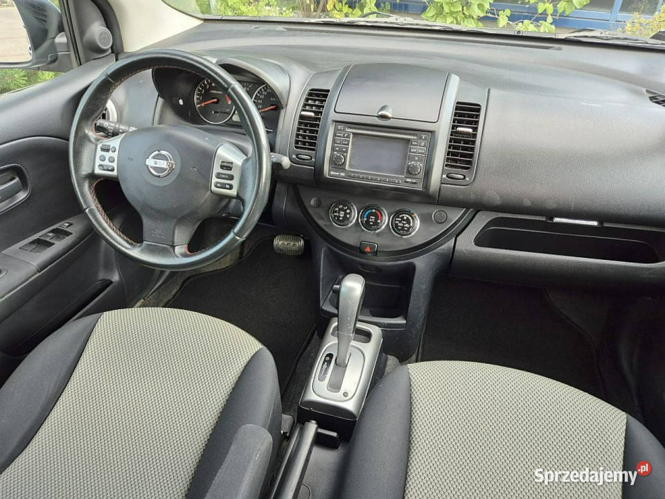 Nissan Note GWARANCJA 16 benzyna AUTOMAT elektryczne lusterka Warszawa