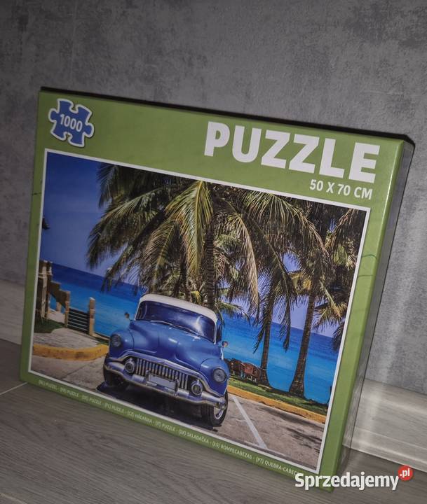 Puzzle Auto 1000 sztuk Nowe Puzzle łódzkie Łódź