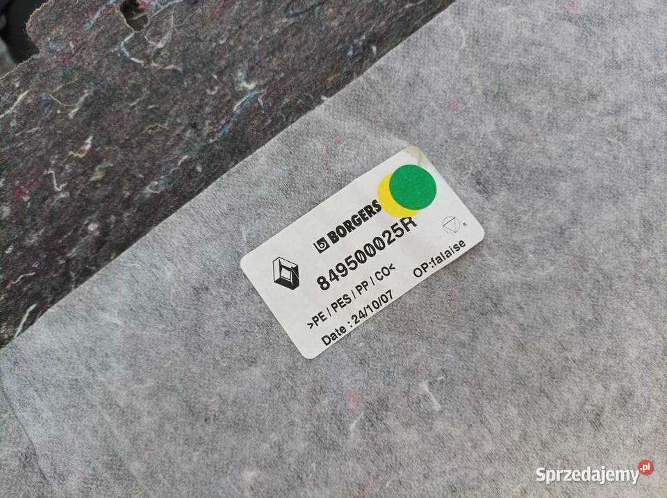 PODŁOGA BAGAŻNIKA BOCZEK LEWY PRAWY KPL KOMBI
