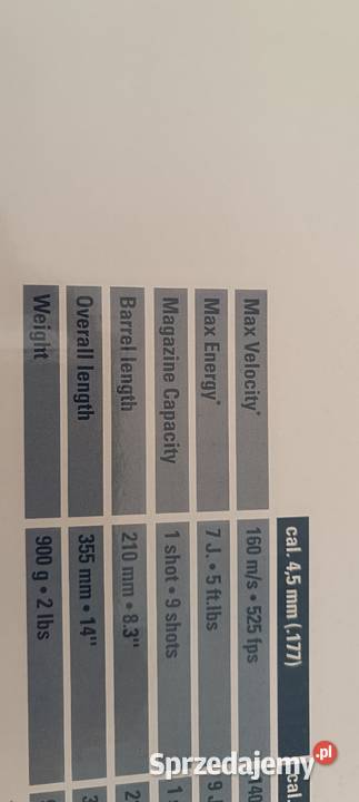 Wiatrówka Diana Airbug 45mm CO2 stan Warszawa