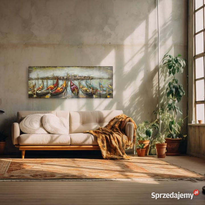 Obraz metalowy 3D LOFT PRZYSTAŃ 160x60 Obrazki i obrazy sprzedam