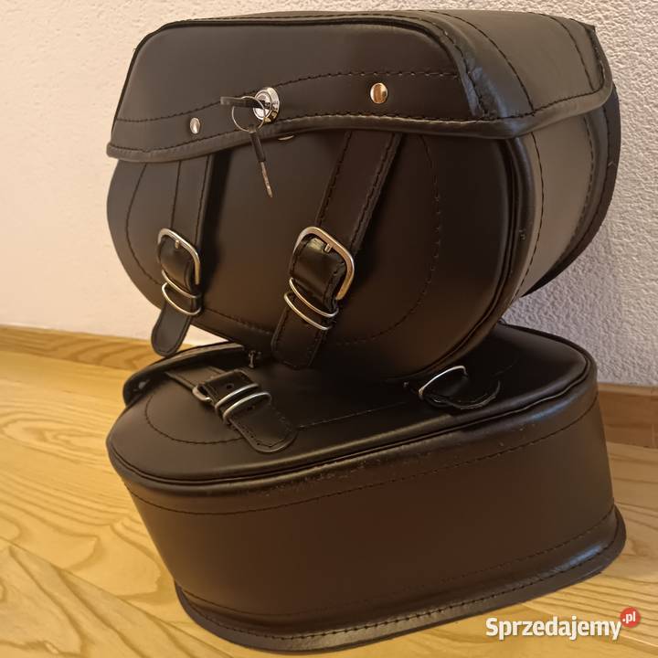Sakwy Boczne Skóra Naturalna Zamki Chopper Lublin