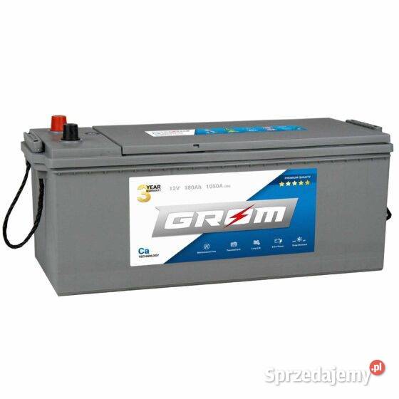 Akumulator GROM PREMIUM 180Ah 1150A SHD zachodniopomorskie Koszalin