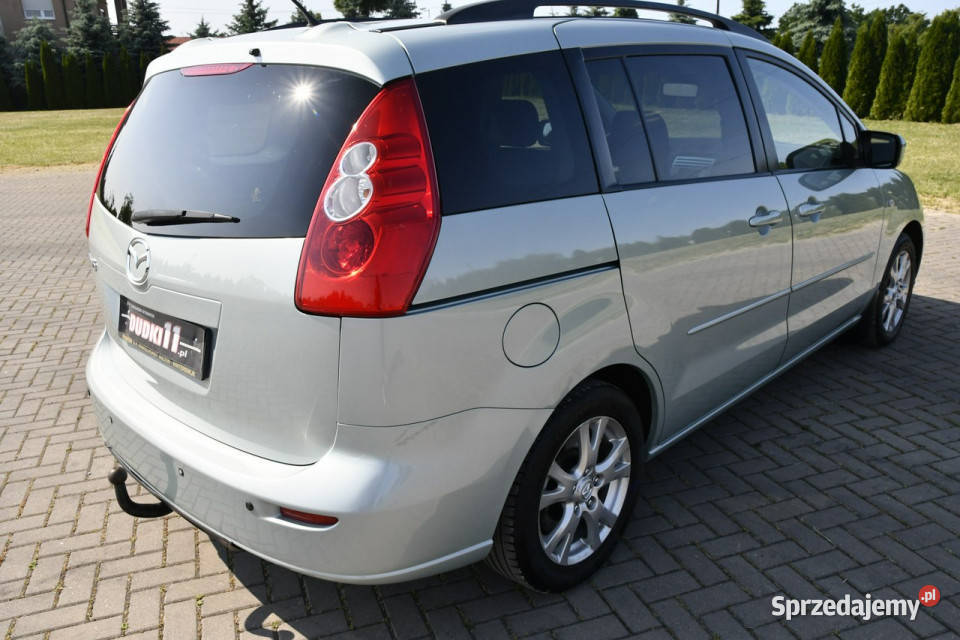 Mazda 5 18b DUDKI11 7 FoteliHakParktronic Kutno sprzedam