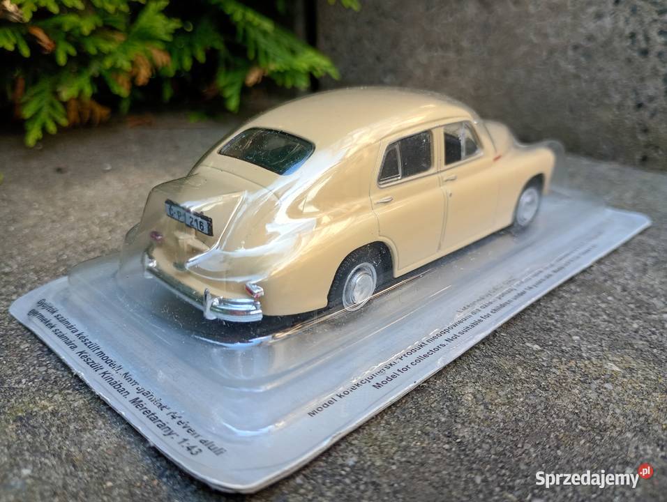 GAZ M20 POBIEDA model kolekcja 143 kultowe auta mazowieckie Warszawa sprzedam