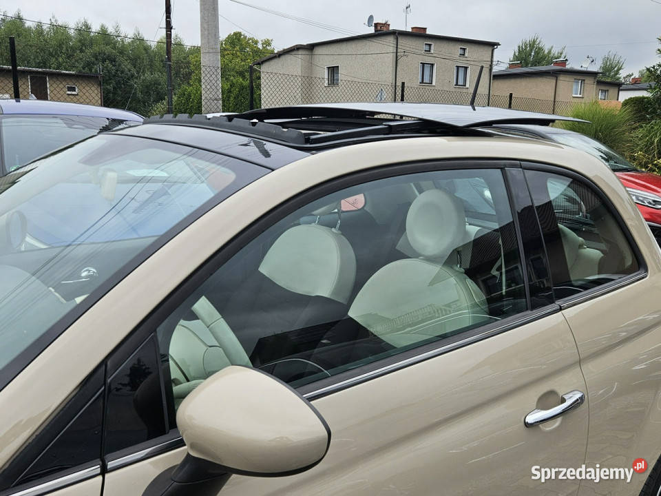 Fiat 500 Szklany dach I 2007 nieuszkodzony 500 Tarnowskie Góry