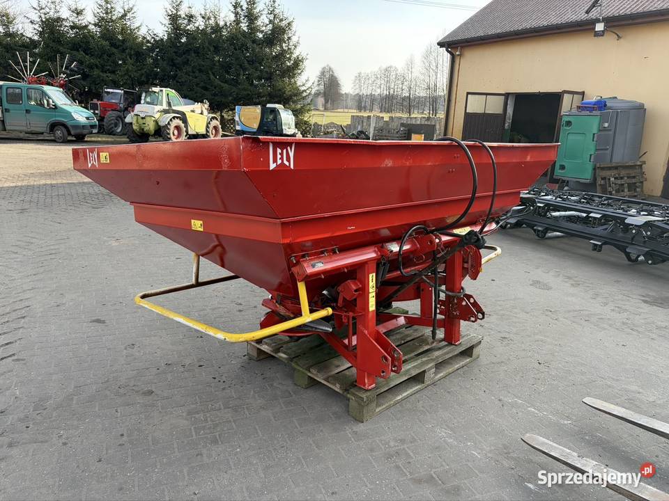 Rozsiewacz nawozów Lely Centreliner siewka Kuhn Myszyniec