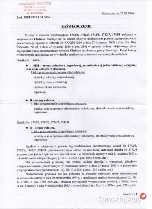 37mkw 10 Kielc Sprzedaż świętokrzyskie Chełmce