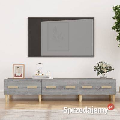 vidaXL Szafka pod telewizor szary dąb sonoma Warszawa