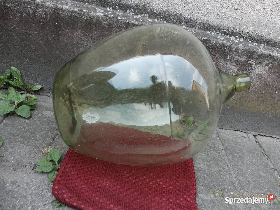 Duża butla do wina gąsior baniak do klarowania Kościan