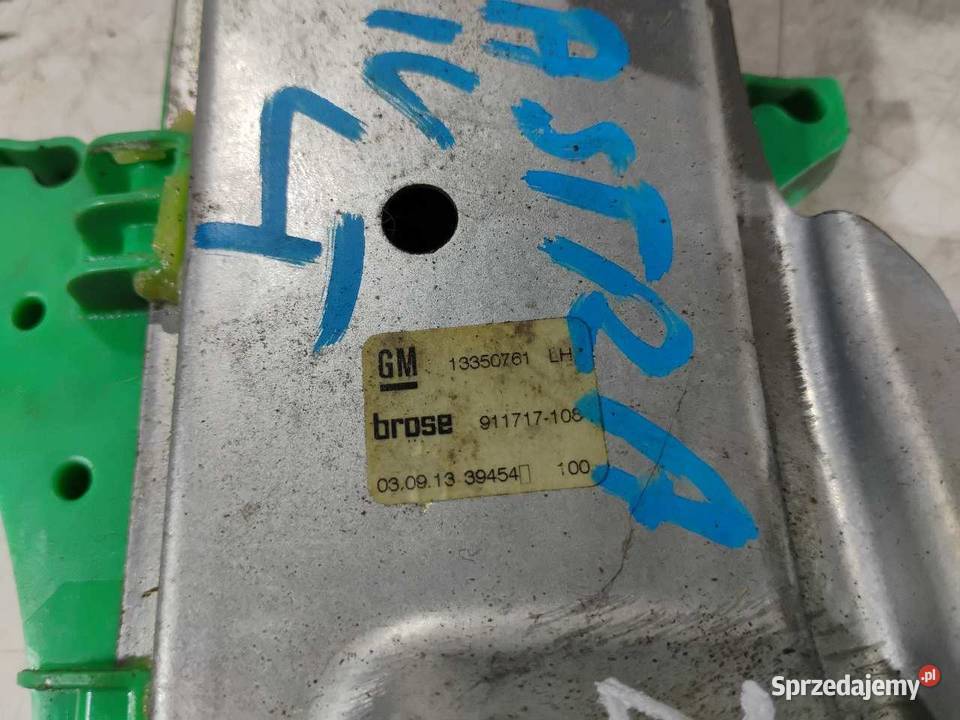MECHANIZM PODNOŚNIK SZYBY LEWY TYŁ OPEL ASTRA IV