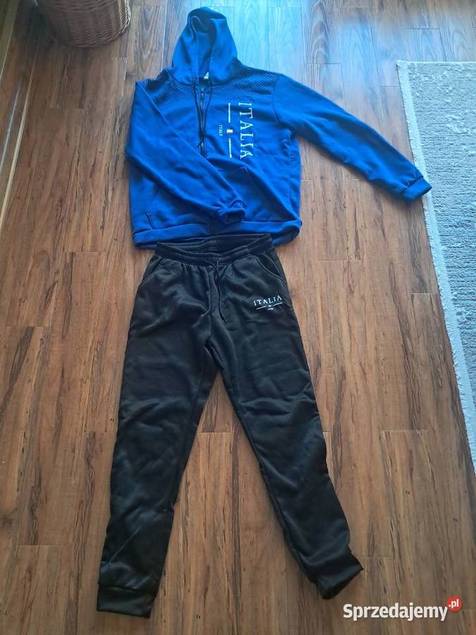 nowy męski dres rozmiar z metki XL ale to raczej