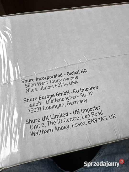 Mikrofon SHURE SM7B sprzedam