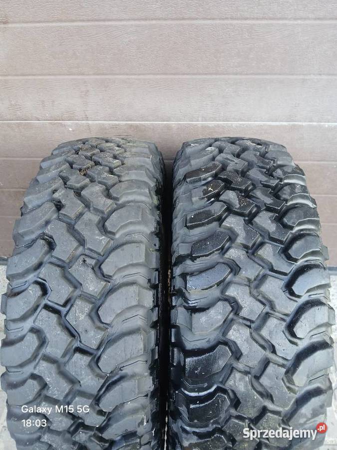 BFG mud terrain 31x105 R15 2 lubuskie Gorzów Wielkopolski sprzedam