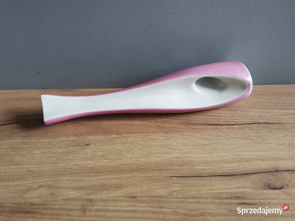 Stary wazon z dziurką porcelana Bogucice Siemianowice Śląskie