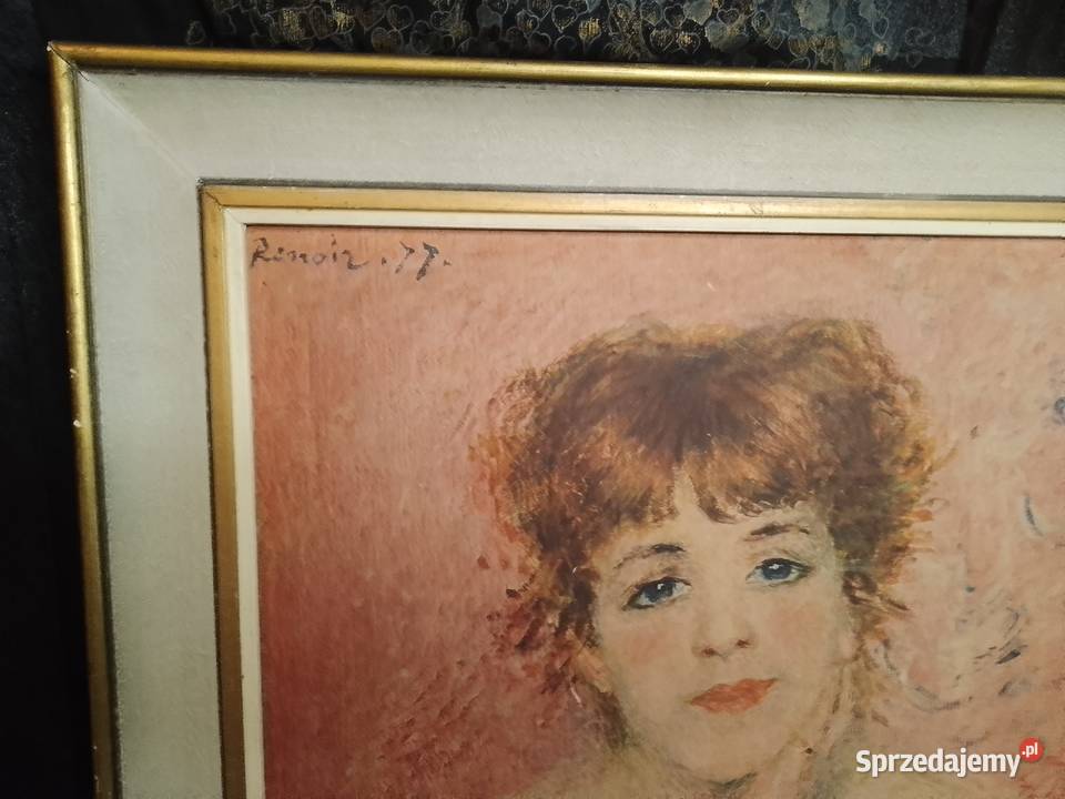 Obraz portret Jeanne SamaryPierrea Augustea