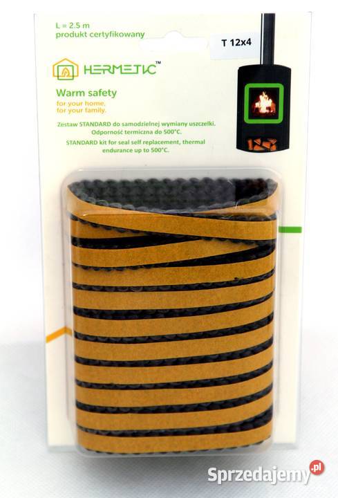 TAŚMA USZCZELKA NAPRAWCZA DO KOMINKA PIECA