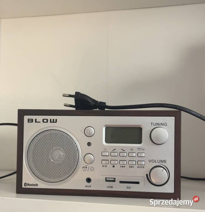 Radio BLOW Bluetooth USB SD AUX sprawne styl Poznań