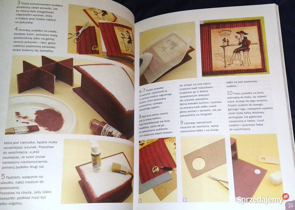 Decoupage w stylu prowansalskim Marisa Lupato miękka lubelskie Chełm sprzedam