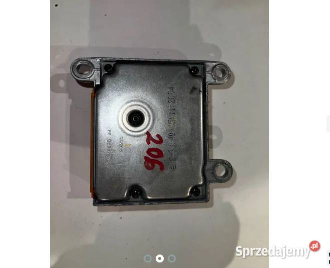 Sensor Poduszek AirBag Peugeot 206 Ostrów Wielkopolski