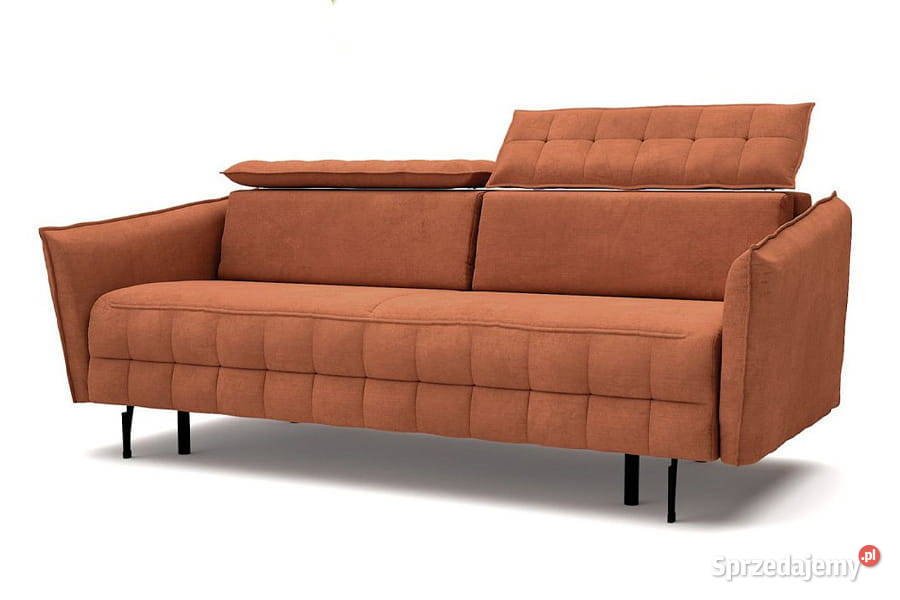 Sofa MOLTA 3 os rozkładana regulowane zagłówki Warszawa