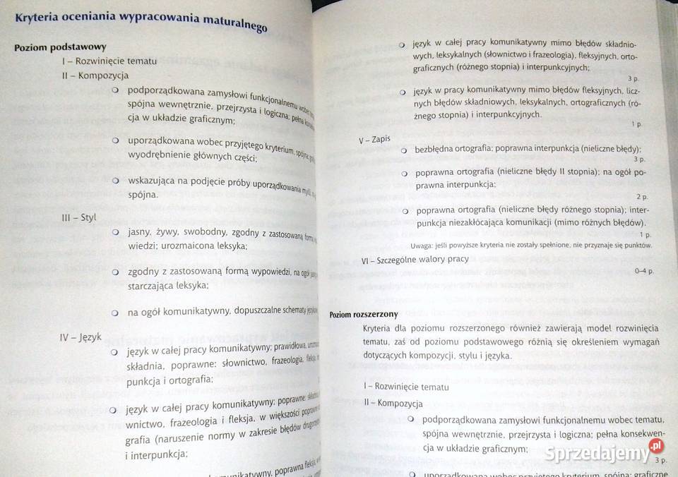 Język polski Matura 2007 Cz 2 M B Kupisz Rok wydania 2006 Książki i Podręczniki Chełm