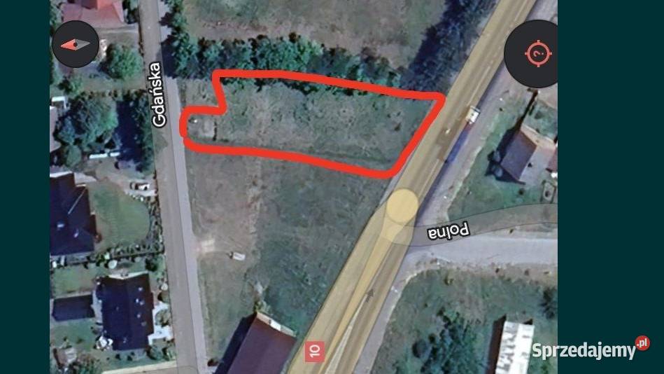 Wydzierżawię działkę DK10 ToruńskaGdańska Kalisz Pomorski sprzedam