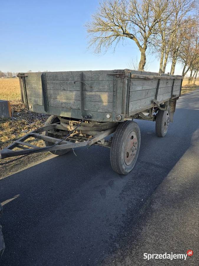 Przyczepa rolnicza zarejestrowana kujawsko-pomorskie Mogilno