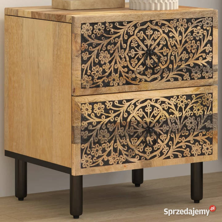 Szafka nocna 40x33x46 lite drewno mango WM358210 Warszawa sprzedam