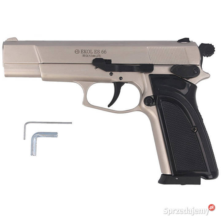 Pistolet wiatrówka Voltran Ekol ES 66 Satin 45