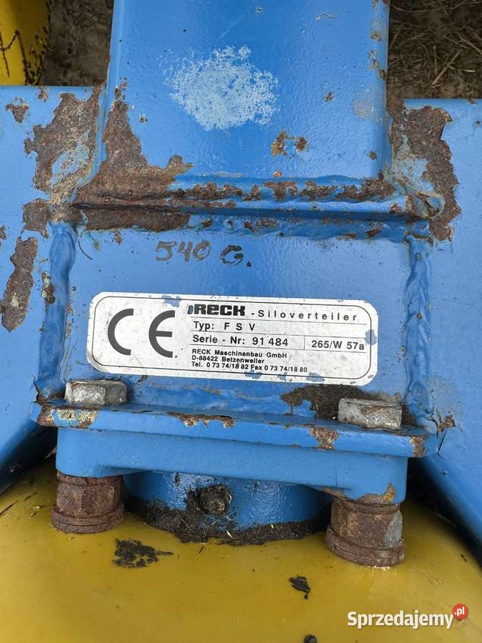 Wał do równania pryzm RECK Kuzie