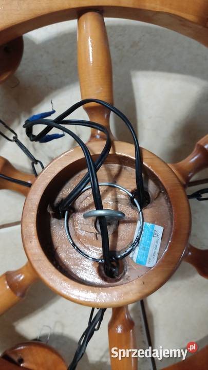 Żyrandol w kształcie koła Zakopane