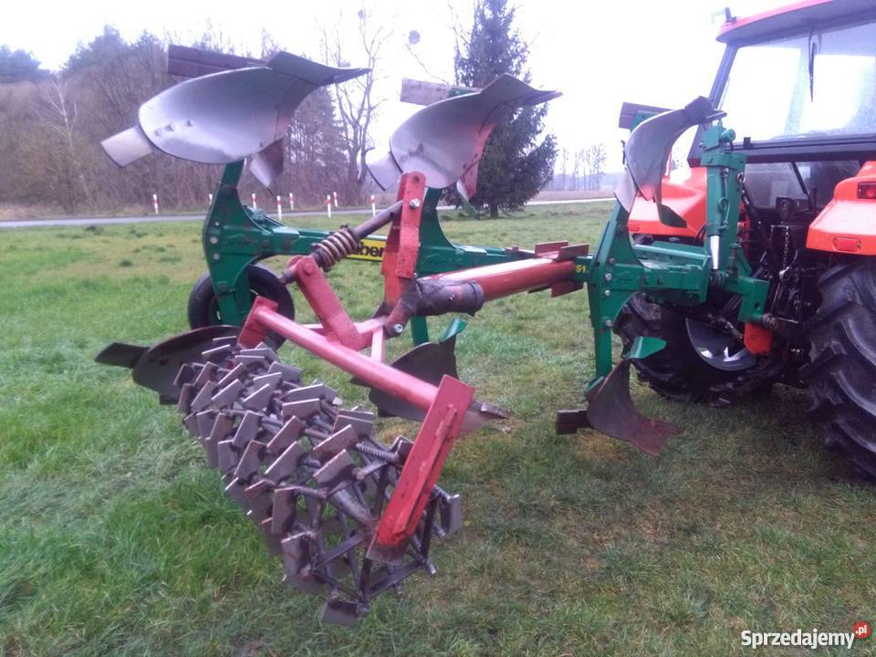 Pług obrotowy Eberhardt 3skibowy nieuszkodzony Maszyny rolnicze Podlesie Wysokie