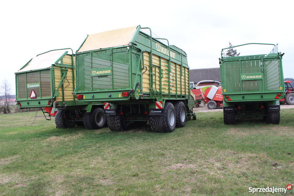 Krone przyczepa samozbierająca