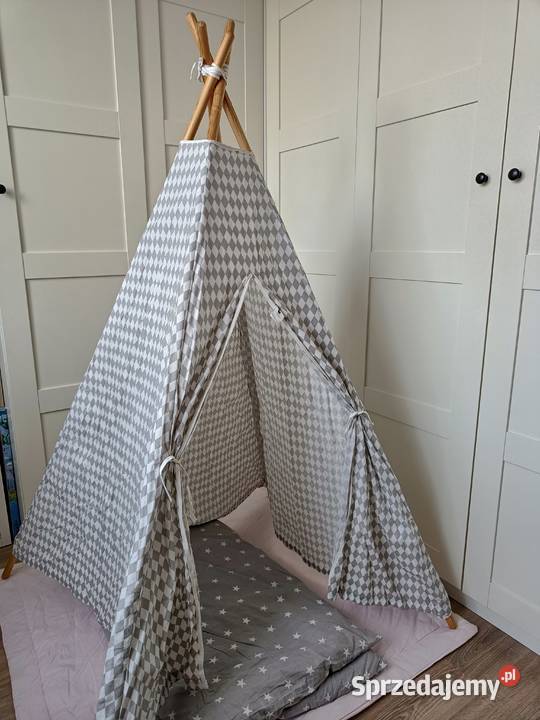 Namiot Tipi Baza do zabawy dziecka 160x110x105 podkarpackie Brzostek