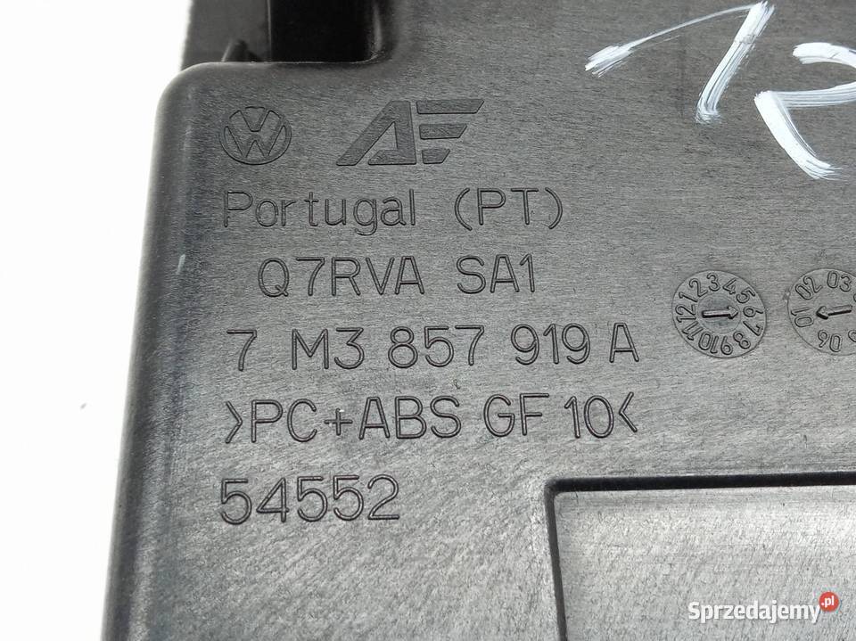 SCHOWEK DESKI GÓRNY 7M3857919A VW Volkswagen Schowki, półki