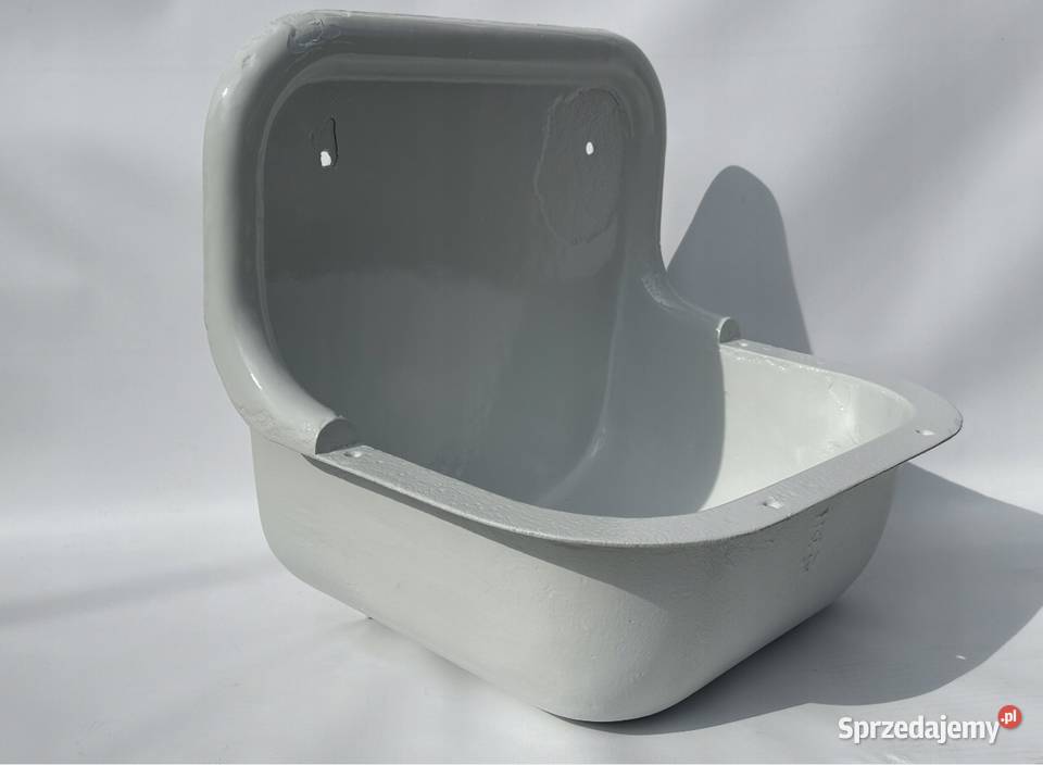 PIĘKNY STARY ZLEW ŻELIWNY CIEKAWY MODEL UNIKAT Bielawa