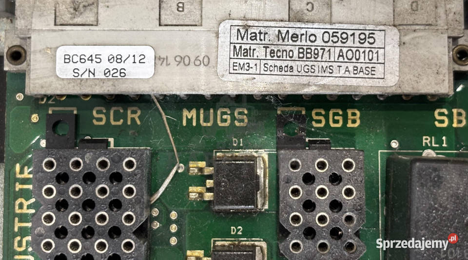 Merlo 059195 Kontroler Płyta Elektroniczna ECU