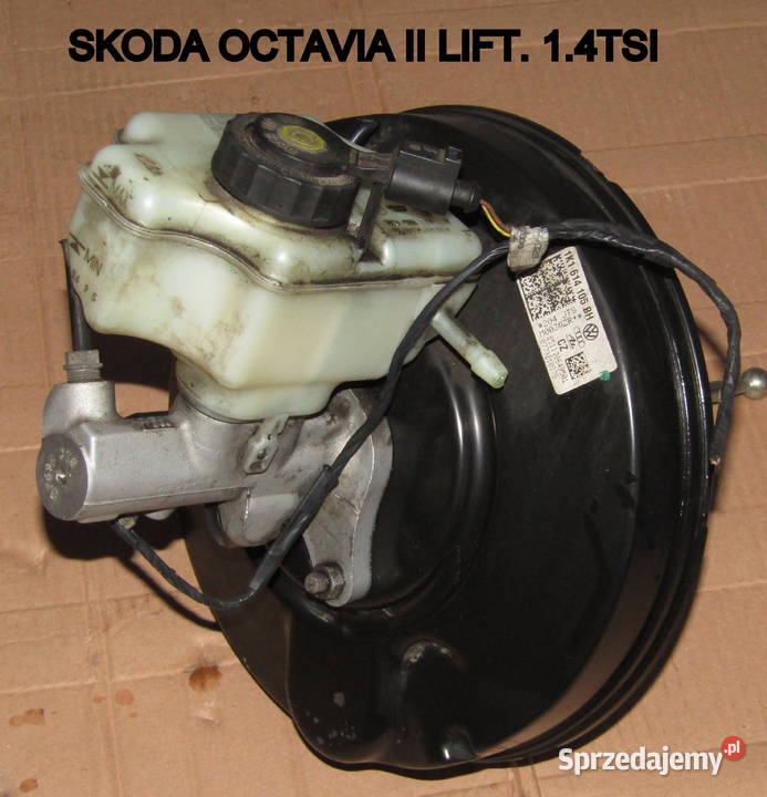 SERWO HAMULCOWEPOMPA HAMULCOWA SKODA OCTAVIA II osobowe Mysłaków