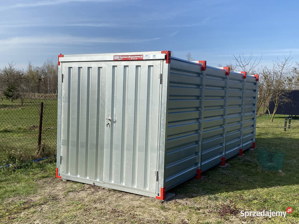 KONTENERY MAGAZYNOWE 6m CERTYFIKAT TV SELF sprzedam
