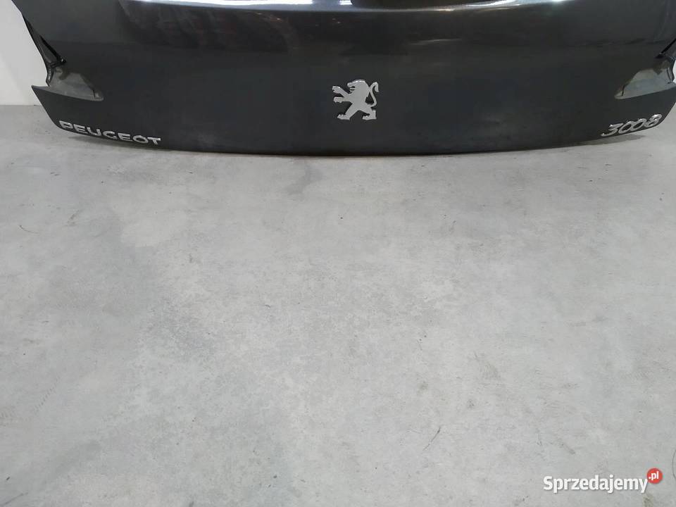 KLAPA TYŁ SZYBA KTPD Peugeot 3008 I 20092016