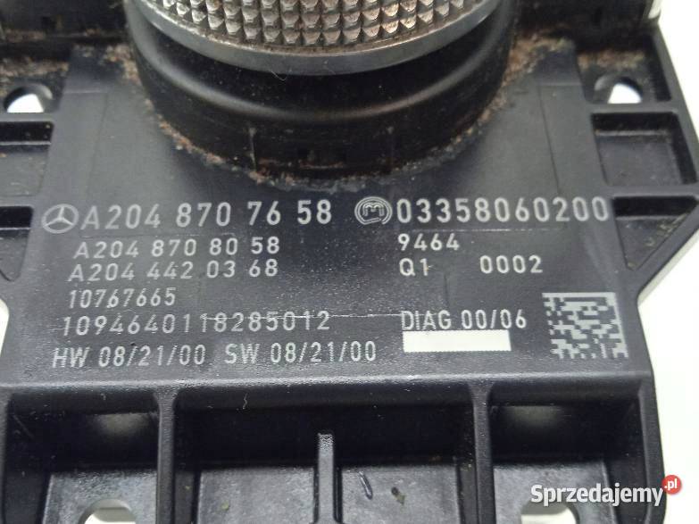 PANEL STEROWANIA NAVI 2048707658 MercedesBenz