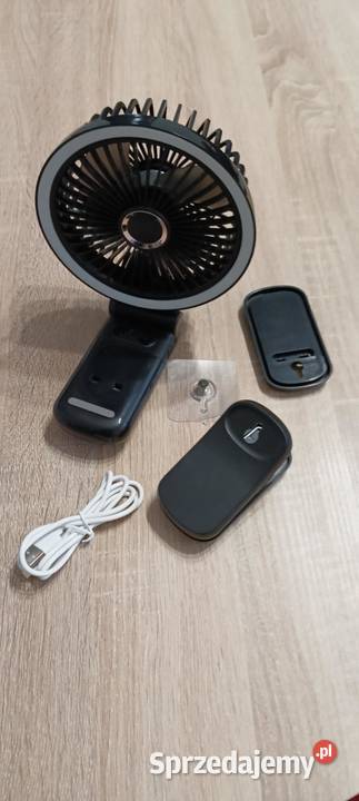 Wentylator rotacyjny 4 w 1 z klipsem i swiatlem Chojnice