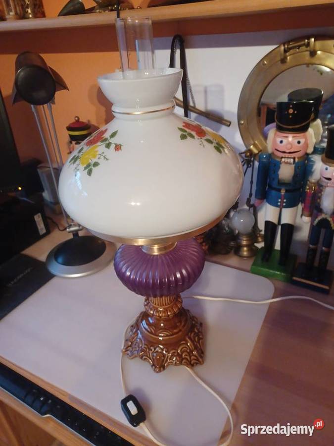 Lampa stołowa PRL Poznań