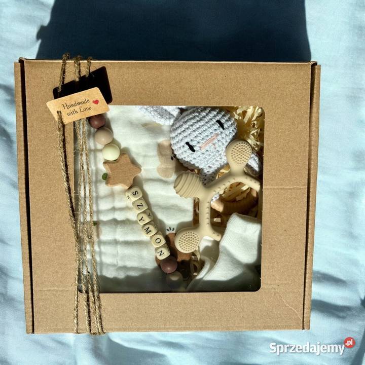 Box noworodka gift box baby shower handmade Łosino