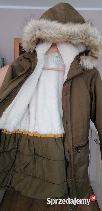 Płaszcz z kapturem ociplany Częstochowa